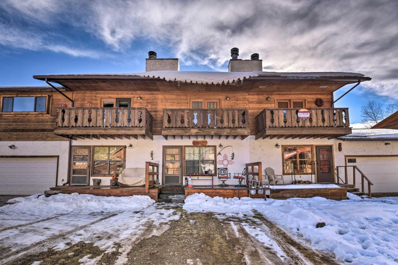 Downtown Red River Retreat With Mtn Views And Yard Esterno foto
