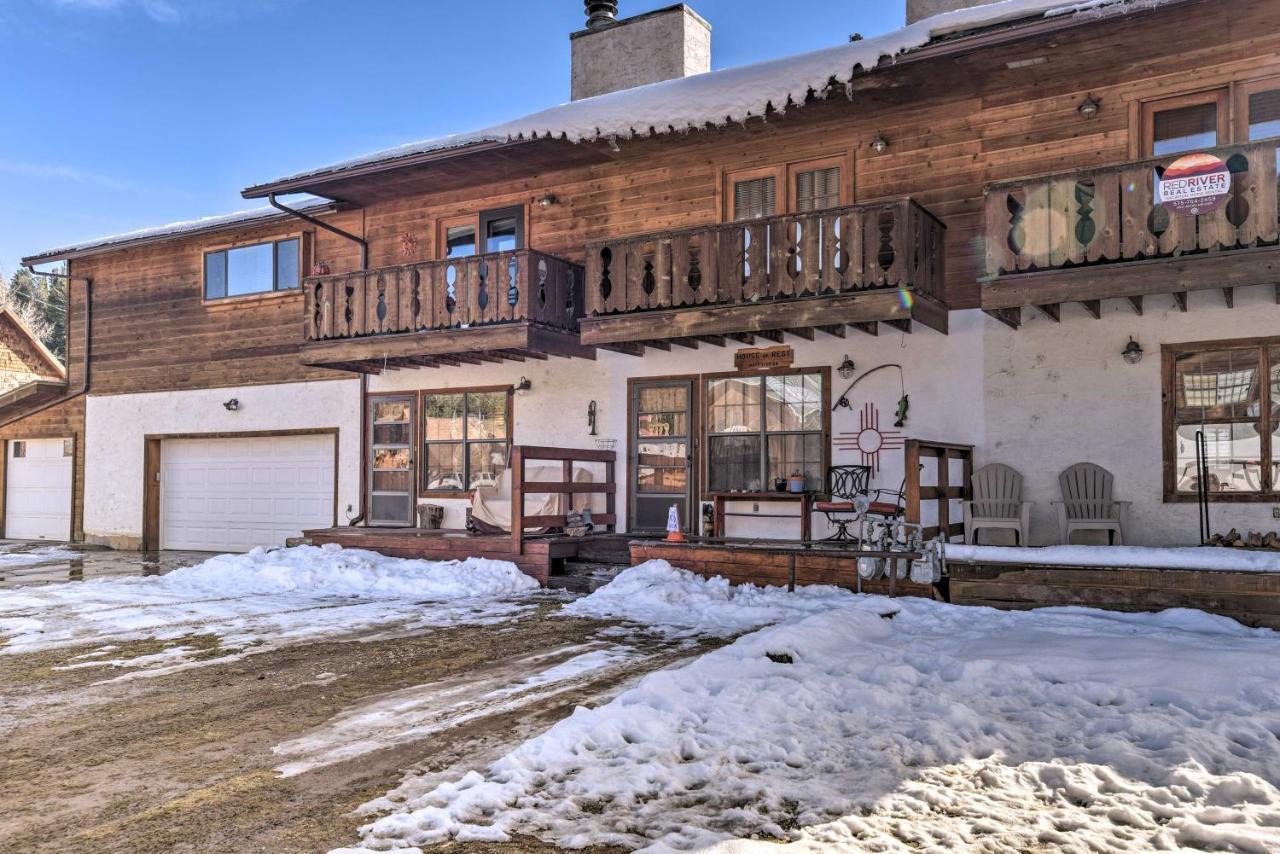Downtown Red River Retreat With Mtn Views And Yard Esterno foto